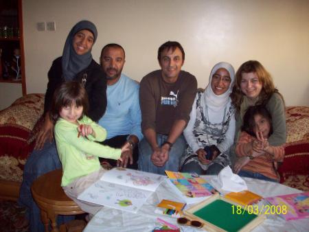 imane - mon p�re - jean claude - moi - fr�d�ric - lisa et andine